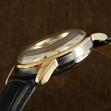 Load image into Gallery viewer, Lemania 18K Rose Gold Filled Early Automatic Swiss Watch From 50s