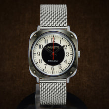 Load image into Gallery viewer, Raketa Stunning Racing Dashboard Style Early Quartz Watch From 70s