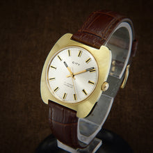 Load image into Gallery viewer, City Swiss Mens Classic Dress Watch From 1960s