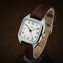 Load image into Gallery viewer, Raketa Square NOS Soviet Watch From 70s