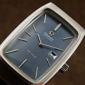 Omega De Ville Automatic TV Dial Swiss Watch From 70s