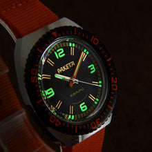 Load image into Gallery viewer, Raketa Soviet Skin Divers Watch From 80s