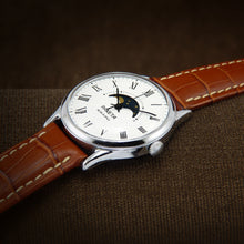 Load image into Gallery viewer, Raketa Moonphase Soviet Watch From 80s